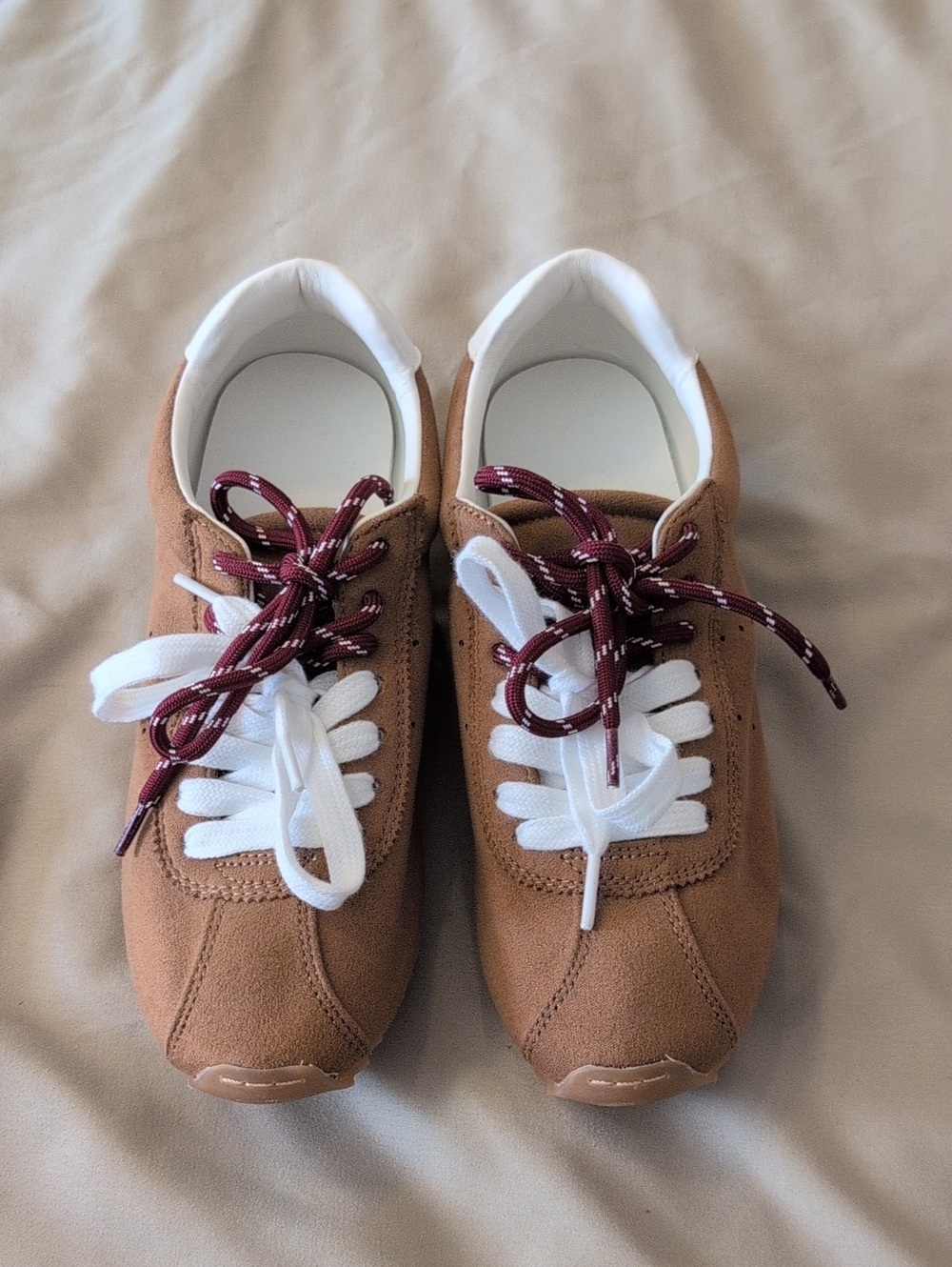 Target Women's Brown Faux Suede Sneaker Size 7.5